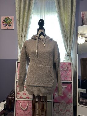 Ugg teddy hoodie sweater with pocket xs